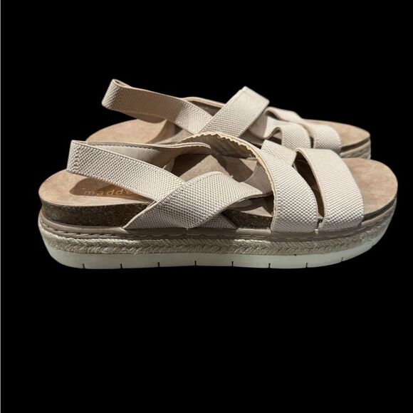 Madden Girl Lorra Blush Platform Sandals Women’s Medium Height Size 7 1/2 - Picture 3 of 6